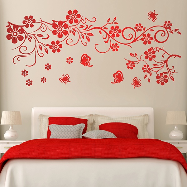 Wall Stickers: Great Floral of Cosmos