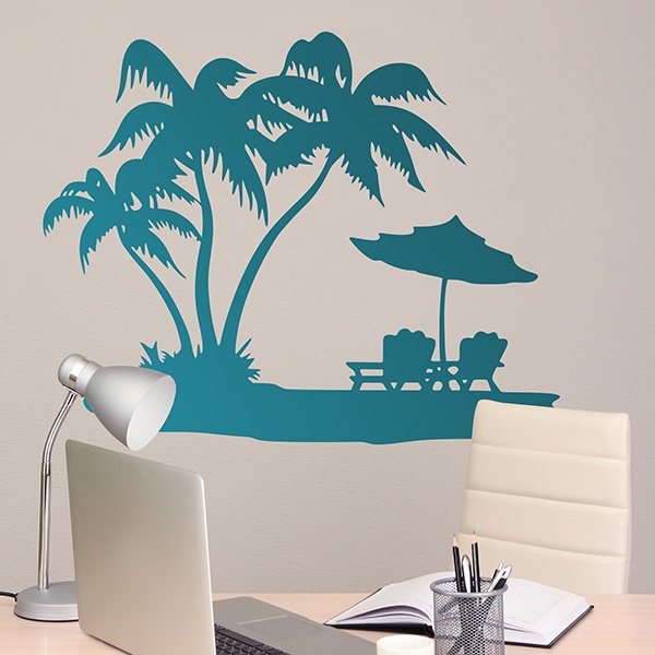 Wall Stickers: Corner of paradise