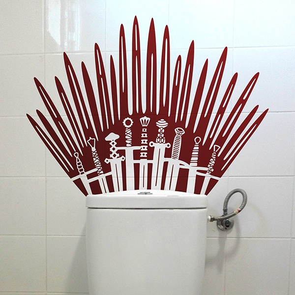 Wall Stickers: Iron Throne from Game of Thrones