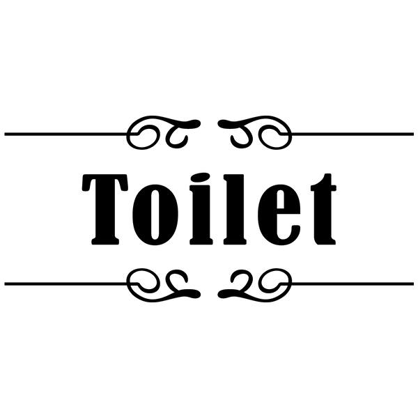 Wall Stickers: Signaling - Toilet