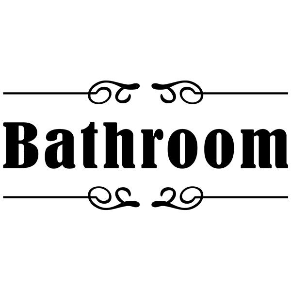 Wall Stickers: Signaling - Bathroom