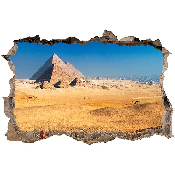 Wall Stickers: Hole Pyramids of Giza