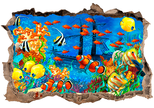 Wall Stickers: Loch Seabed