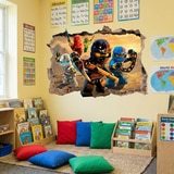 Wall Stickers: Hole Lego Ninjago 11