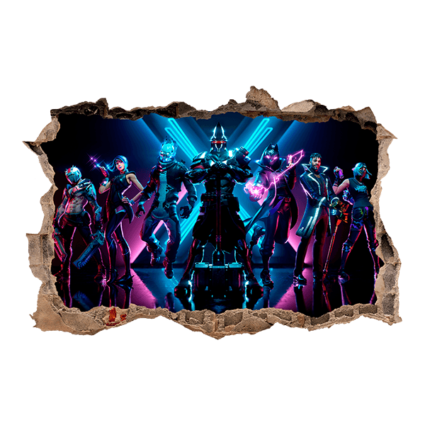 Wall Stickers: Fortnite season 10