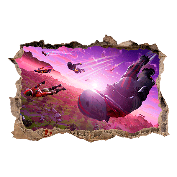 Wall Stickers: Fortnite flight