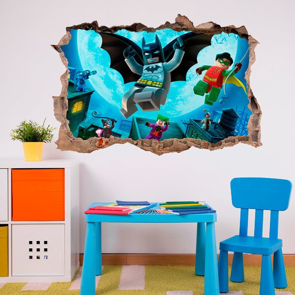 Wall Stickers: Lego, Batman and Robin