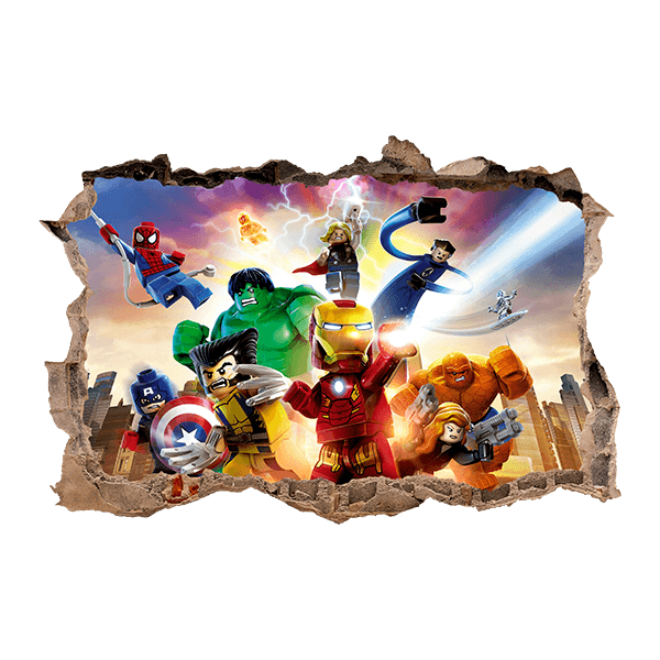 Stickers for Kids: Lego, the Avengers