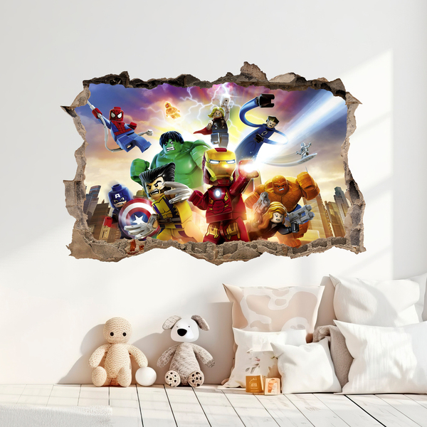 Stickers for Kids: Lego, the Avengers