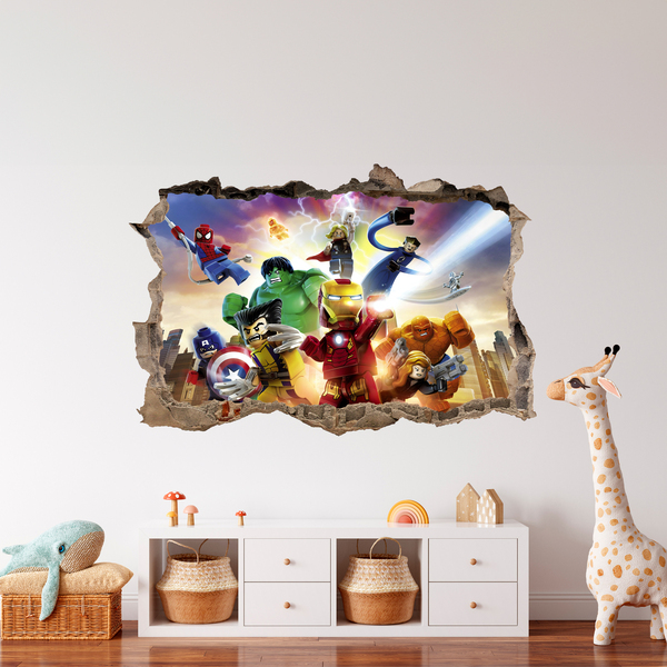 Stickers for Kids: Lego, the Avengers