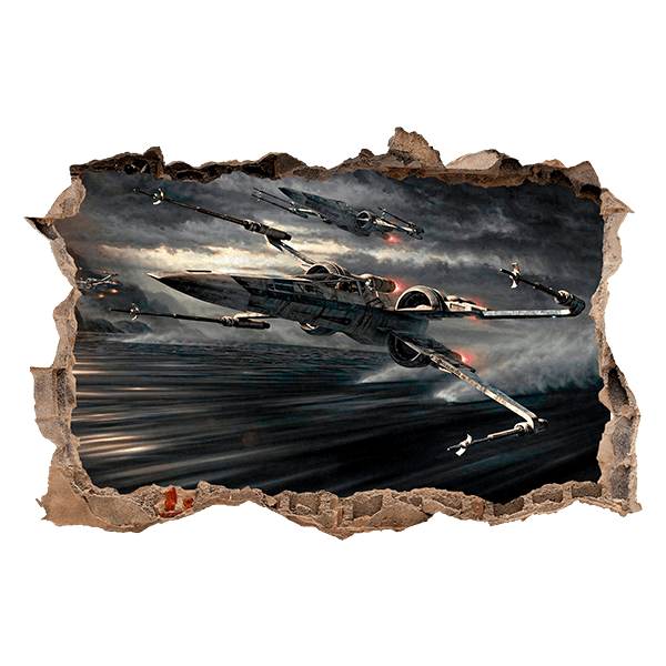 Wall Stickers: T-65 at full speed