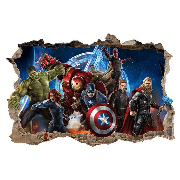 Stickers for Kids: Avengers Ready for Battle