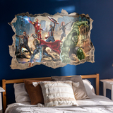 Wall Stickers: Avengers in the City 3