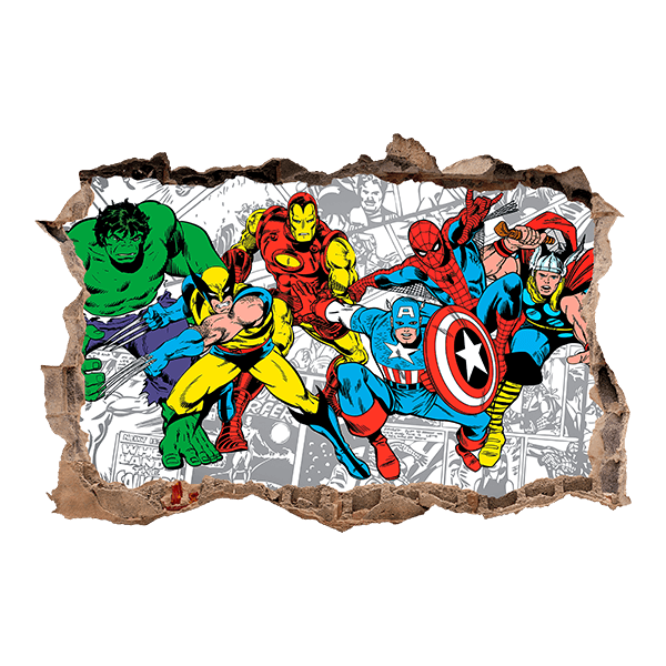 Wall Stickers: Classic Avengers