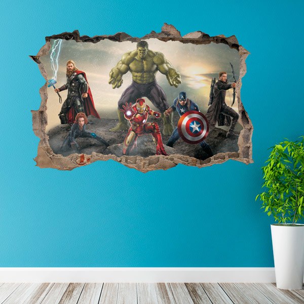 Wall Stickers: Avengers Battle