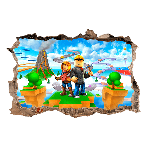 Wall Stickers: Roblox Welcome to Bloxburg