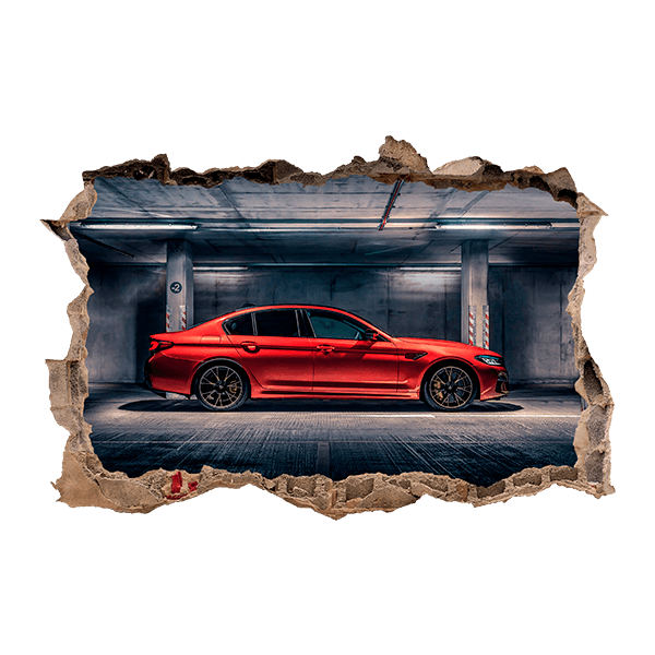 Wall Stickers: BMW in the Garage