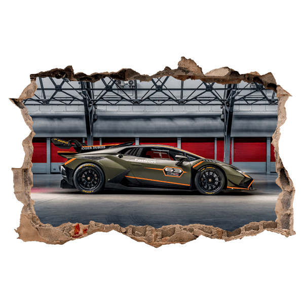 Wall Stickers: Lamborghini Competition