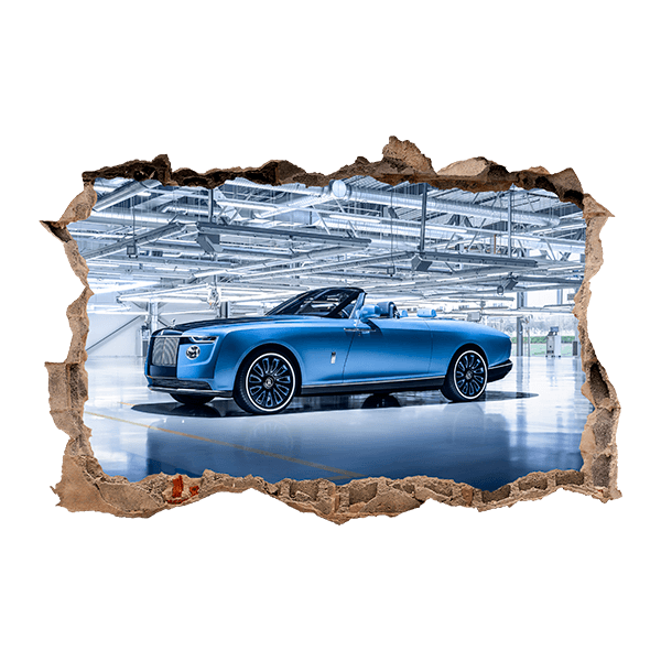 Wall Stickers: Rolls Royce Blue