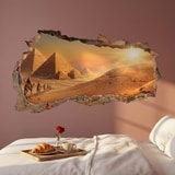Wall Stickers: Wall Hole Pyramids of Egypt 10