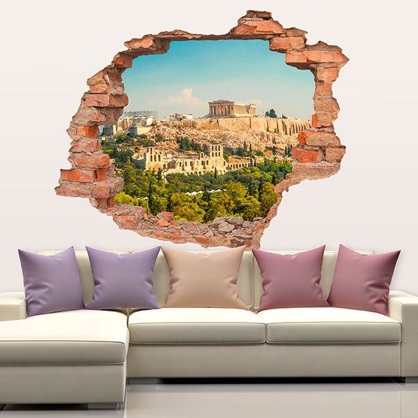 Wall Stickers: Hole Acropolis of Athens