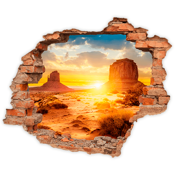 Wall Stickers: Hole Monument Valley