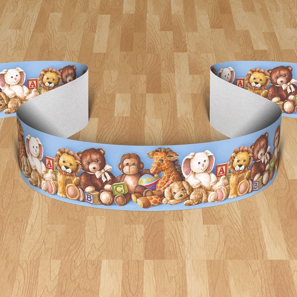 Stickers for Kids: Wall border Bears