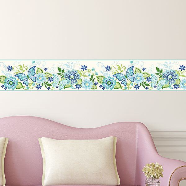 Wall border stickers cheap