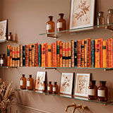 Wall Stickers: Wall Border books 13