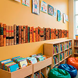 Wall Stickers: Wall Border books 6