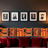 Wall Stickers: Wall Border books 8