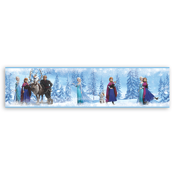 Stickers for Kids: Wall Border Frozen