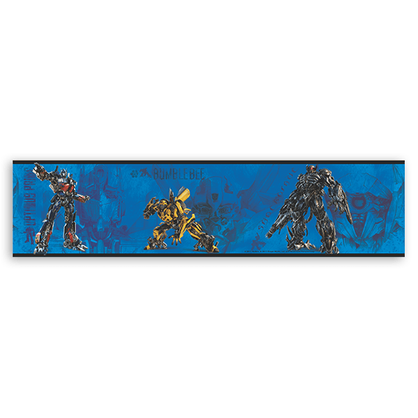 Stickers for Kids: Wall Border Transformers