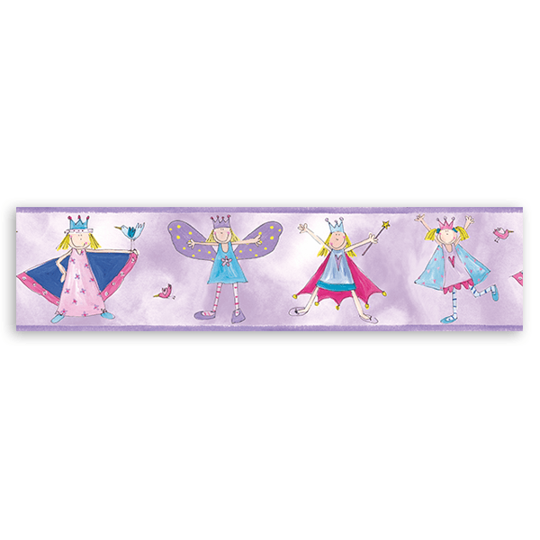 Stickers for Kids: Wall border for children's bethroom Little princes