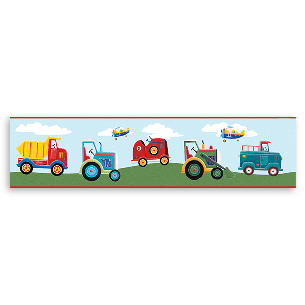 Stickers for Kids: Children's Vehicles