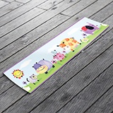Stickers for Kids: Wall Border Colorful Animals 3