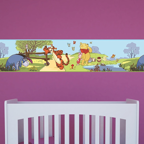 Stickers for Kids: Wall Border Winnie the Pooh