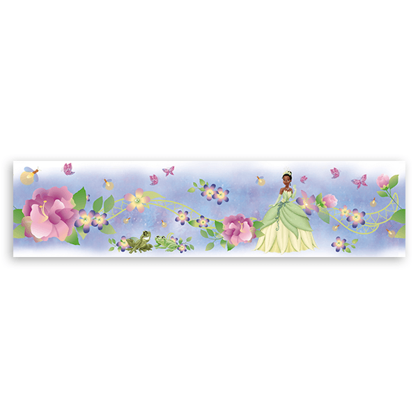 Stickers for Kids: Wall Border The Princess and the Frog