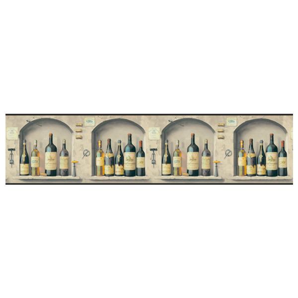 Wall Stickers: Wine Bottles