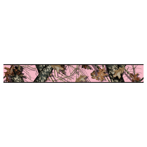 Wall Stickers: Branches on a Pink Background