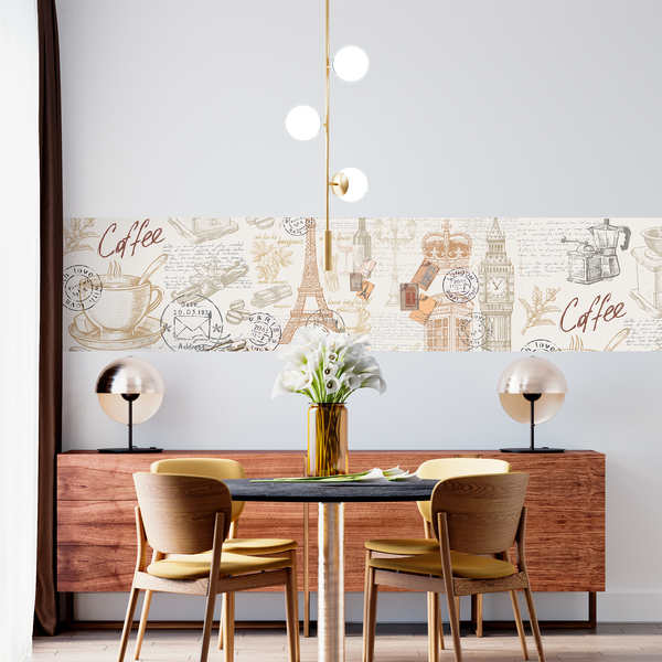 Wall Stickers: Illustration of monuments
