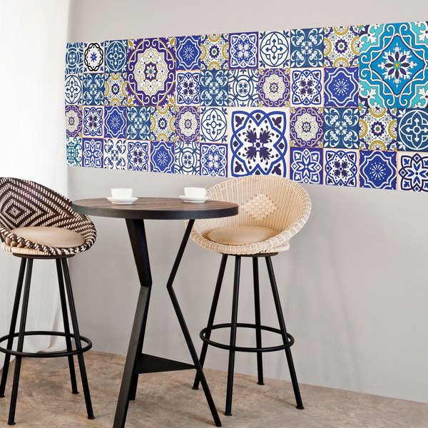 Wall Stickers: Traditional tiles