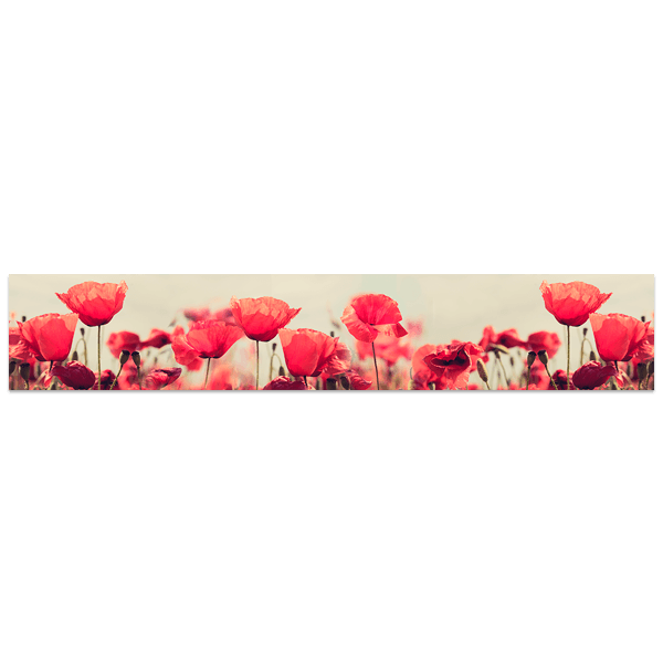 Wall Stickers: Poppy field