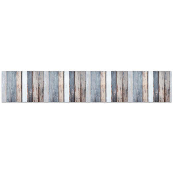Wall Stickers: Worn floorboards