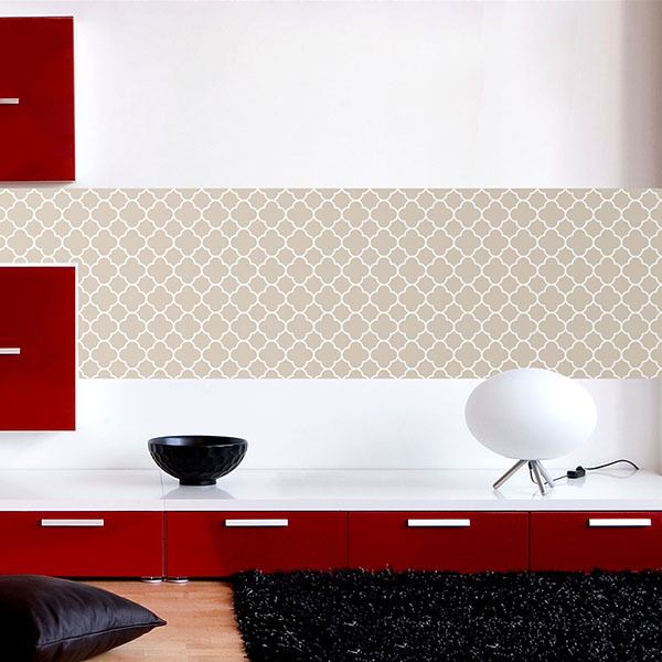 Wall Stickers: Rosette composition
