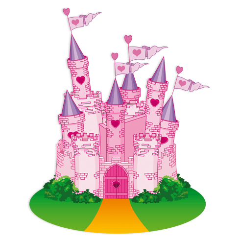 Stickers for Kids: The Castle of Love