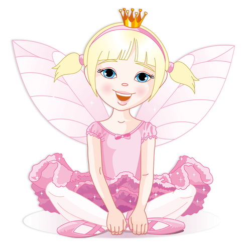 Stickers for Kids: Little Pink Fairy