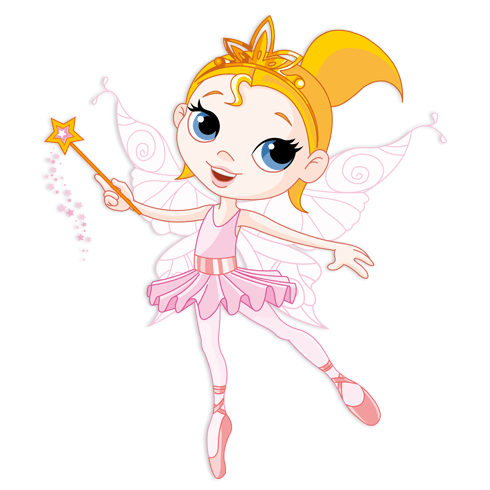 Stickers for Kids: Fairy Ballerina Rosa