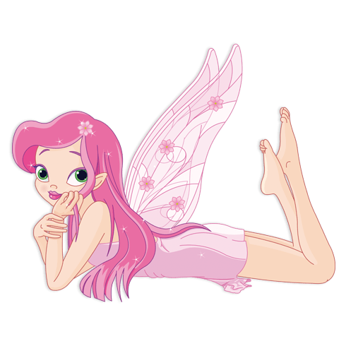 Stickers for Kids: Pink Fairy 2