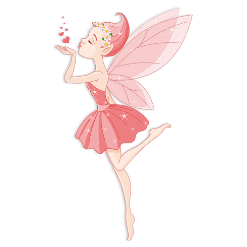 Stickers for Kids: Ballerina Fairy's Kiss